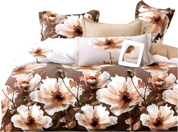 Komplet POŚCIELI FLANELOWEJ 160x200 flanela bawełna dwustronna gruba