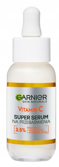 Garnier Vitamin C Serum Do Twarzy Kwas Salicylowy + Niacymid 30 ml
