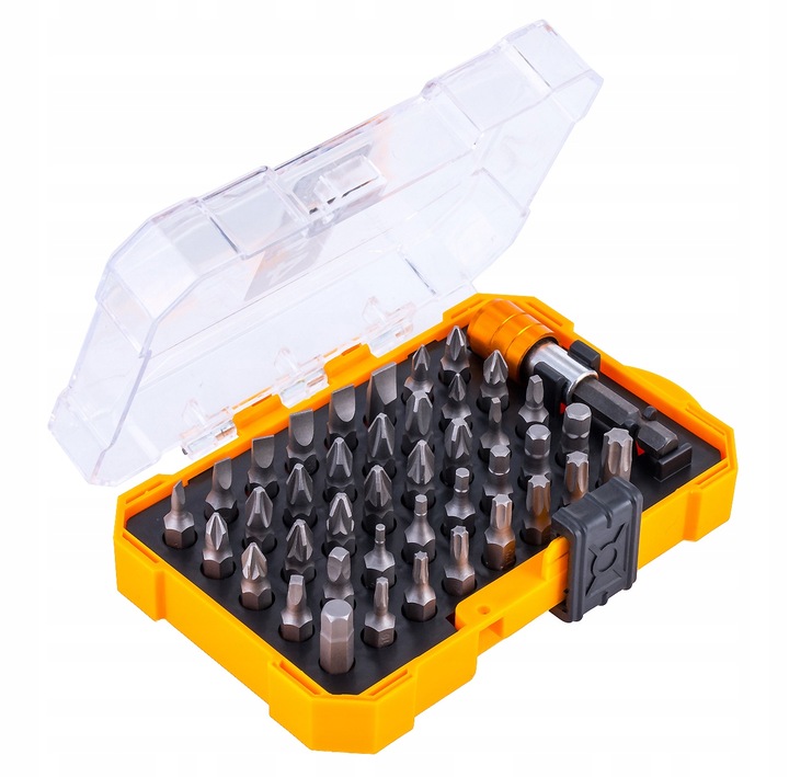 ZESTAW BITÓW KOŃCÓWEK WKRĘTARKI 41 EL. WALIZKA MP0304