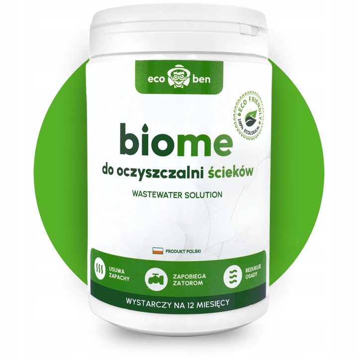 SILNY BIO PREPARAT do Oczyszczalni Ścieków 1kg Czyste Dreny ZERO