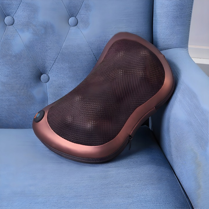 PODUSZKA MASUJĄCA DO KARKU SZYI PLECÓW RAMION CIAŁA NÓG MASAŻER SHIATSU