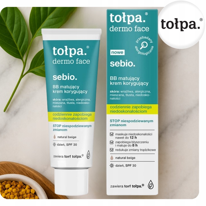 Krem Matujący Korygujący Dermo Face Sebio SPF30 Sebio 40ml