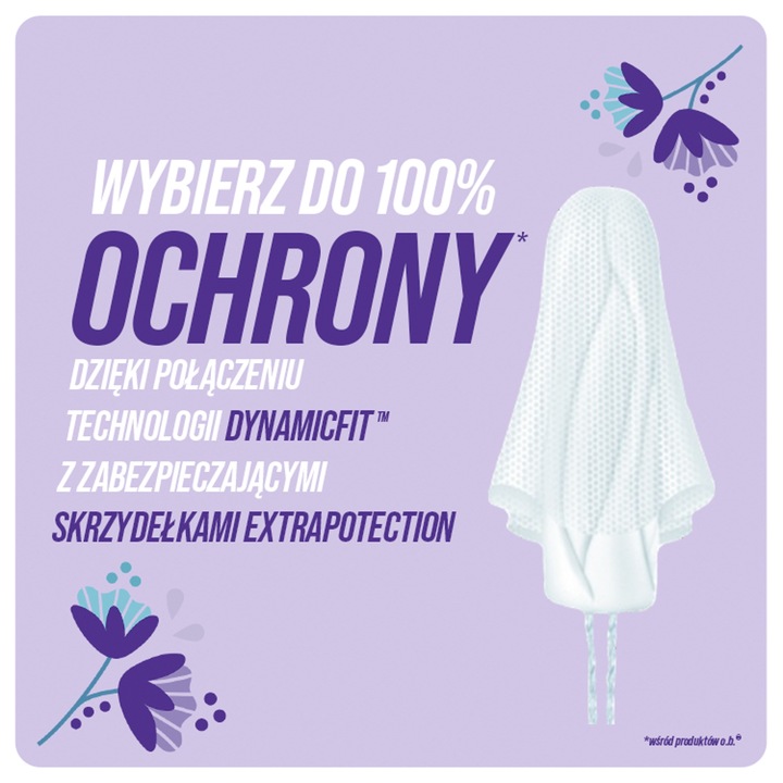 O.B. Extra Protect Super Plus Comfort Tampony 36 sztuk