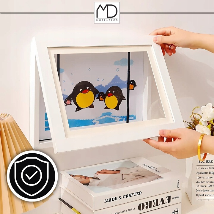 Ramka otwierana artystyczna A4 na rysunki zdjęcia obrazki prezenty