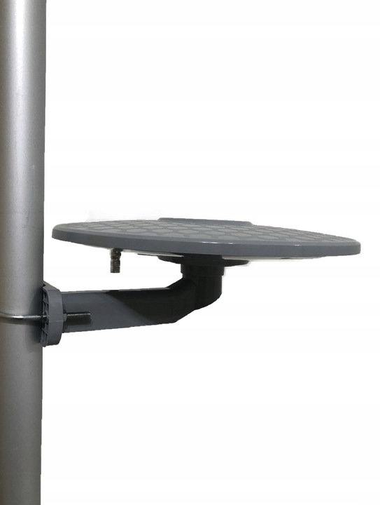 ANTENA DOOKÓLNA DVB-T2 AKTYWNA KOMPAKTOWA 4K HD MUXy Szara zasilanie USB