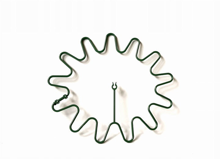 OBEJMA DO ROŚLIN FI 6 ZIELONA 50 SZT.