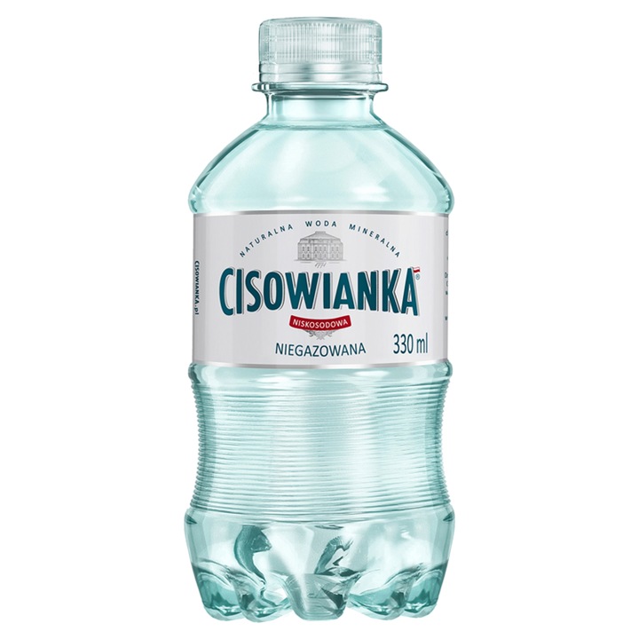 24x 330ml CISOWIANKA woda niegazowana zakrętka ZGRZEWKA