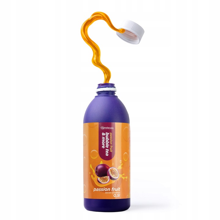 Molecula - SYROP do BUBBLE TEA - 0.5L - SOK KONCENTRAT - MARAKUJA