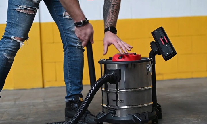 ODKURZACZ PRZEMYSŁOWY LEHMANN HADDO POPIOŁU KOMINKA GRUZU TURBO 2000W