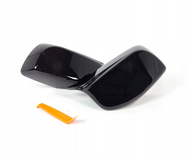 Nakładki obudowa lusterka BMW E60 E61 M-Style Czarny Połysk