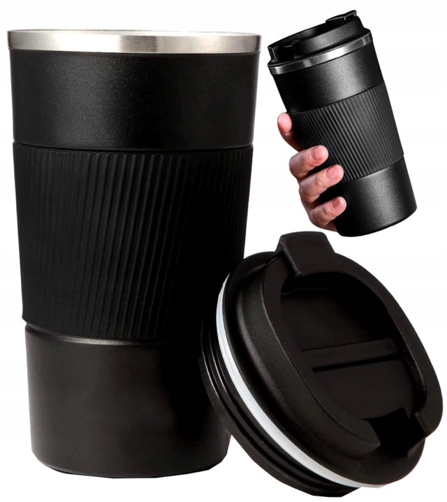 Kubek termiczny butelka termos na kawę ANTYPOŚLIZGOWY HERBATA napój 510ML