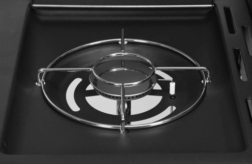 GRILL GAZOWY PALNIKI 3+1 + POKROWIEC I REDUKTOR