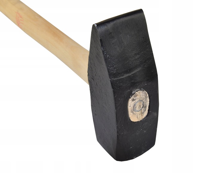 MŁOTEK MŁOT BUDOWLANY ŚLUSARSKI 5kg RĘCZNIE KUTY