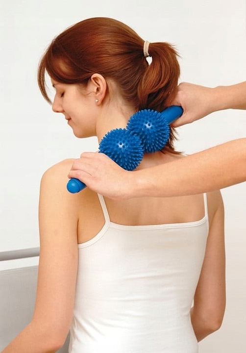 SISSEL SPIKY TWIN ROLLER, MASAŻER