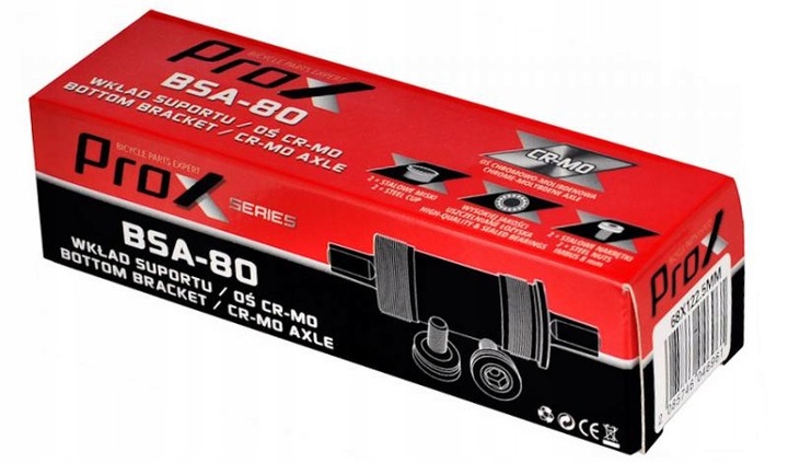 Wkład Suportu ProX BSA-80 kwadrat 68x122,5mm