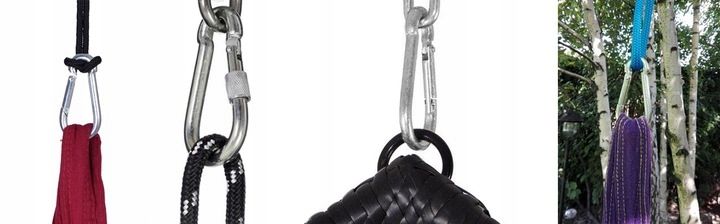 ZESTAW MONTAŻOWY HAK OBROTOWY SUFITOWY FOTELA HAMAKA HUŚTAWKI KARABIŃCZYKI