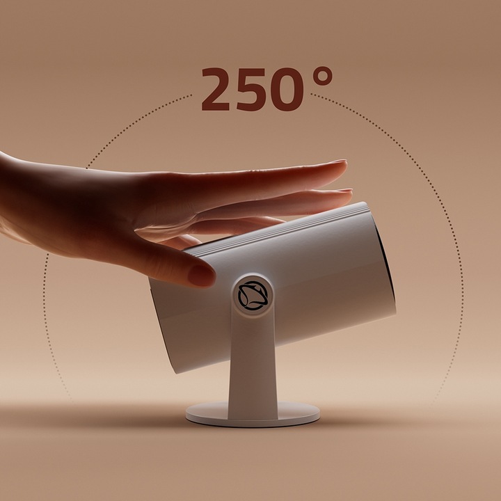 PROJEKTOR RZUTNIK PRZENOŚNY SMART MINI Android 12 TV WiFi BT +HDMI +ETUI