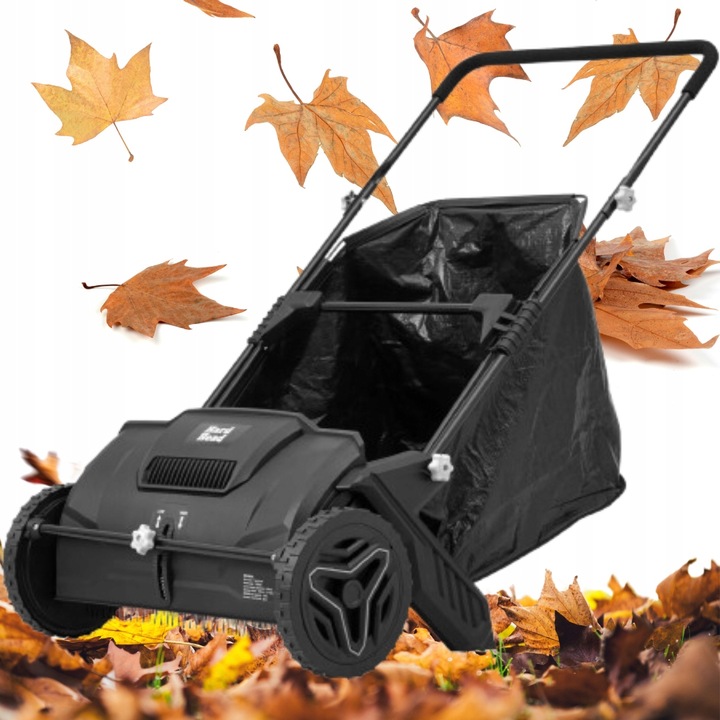 ZBIERACZ DO LIŚCI TRAWY KOSZ HARD HEAD 100L