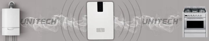 CZUJNIK GAZU ZIEMNEGO LPG METANU GAZÓW PALNYCH PPM ALARM ŚWIETLNY