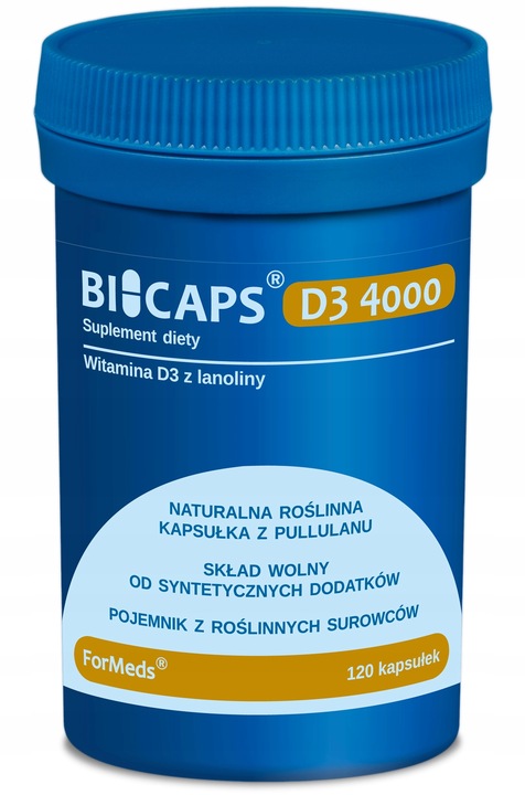Witamina D3 4000 Bicaps D3 Formeds 120 kapsułek