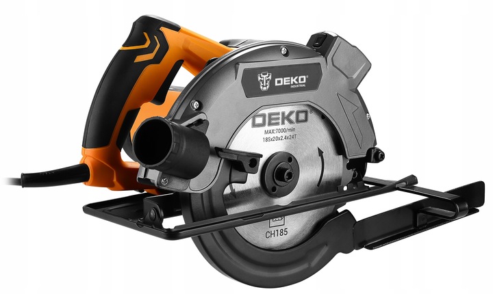 PIŁA TARCZOWA PRZECINARKA PILARKA RĘCZNA DO DREWNA 1600W TARCZA 185MM