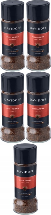 Davidoff Rich rozpuszczalna 100g x 5