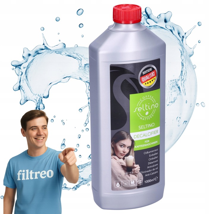 Wysokiej jakości ODKAMIENIACZ do ekspresu SELTINO Decalcifier 1000ml