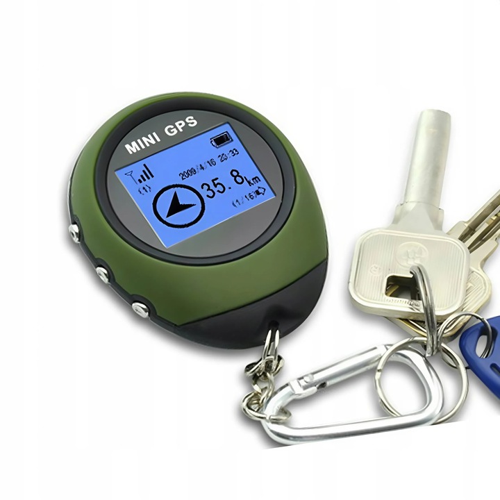 MINI LOKALIZATOR GPS PG03 NAWIGACJA DO LASU GRZYBY TURYSTYCZNY