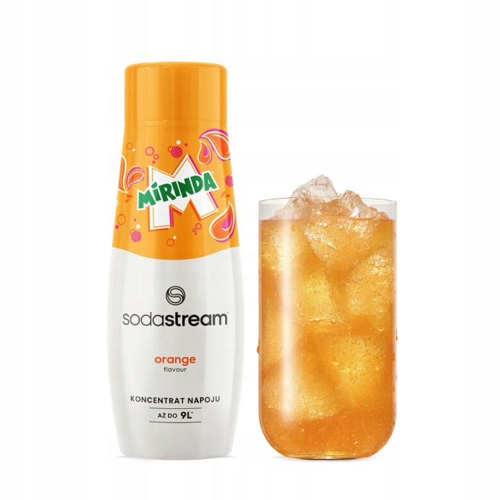 Zestaw Syrop koncentrat SodaStream Pepsi, Mirinda 2x440 ml + Torba