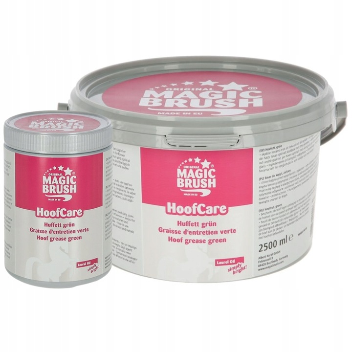 PASTA SMAR DO KOPYT Z OLEJEM ZIELONY MAGIC BRUSH 1 L suche pękające kopyta
