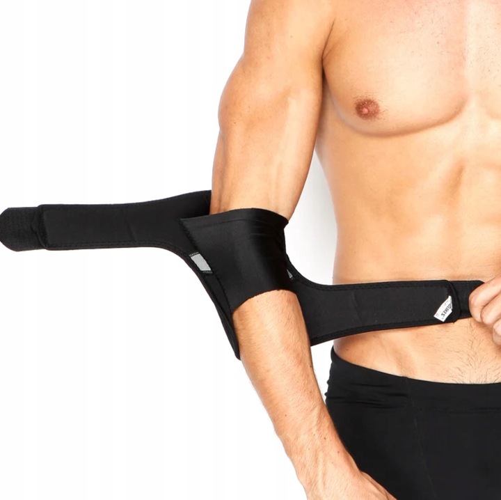 ORTEZA OPASKA ŚCIĄGACZ STABILIZATOR ŁOKCIA ŁOKIEĆ TENISISTY GOLFISTY