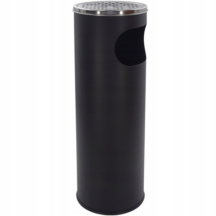 POPIELNICZKA ZEWNĘTRZNA STOJĄCA KOSZ NA ŚMIECI 12 L ŚMIETNIK POPIELNICA 2w1