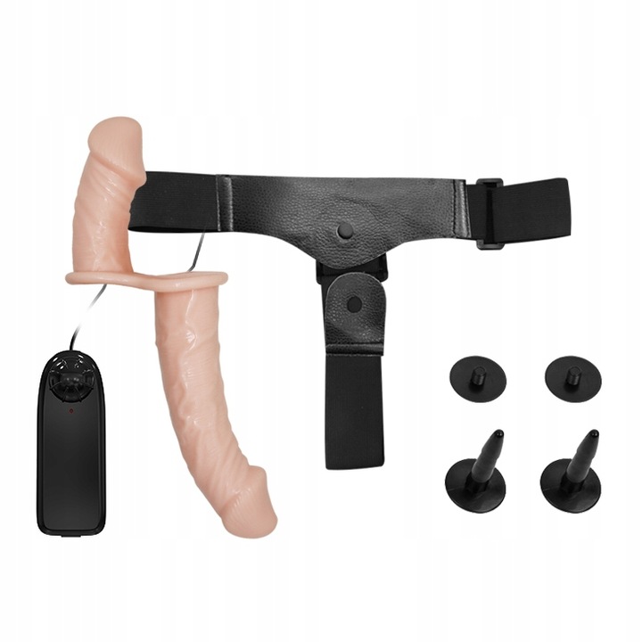 Sex Penis Strap-On z Wibracjami Pegging dla Par