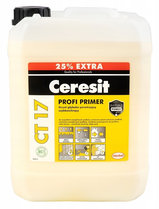 GRUNT GŁĘBOKO PENETRUJĄCY CERESIT CT17 10L