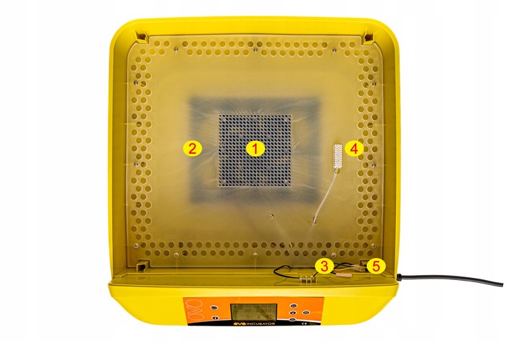 INKUBATOR AUTOMATYCZNY OVO do 56 JAJ wylęgarka klujnik + PRZEŚWIETLARKA