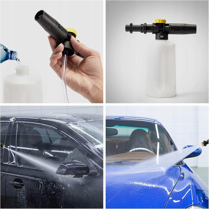 Profesjonalna Ręczna Pianownica 700 ml Myjki KARCHER K2 K3 K4 K5 K6 K7