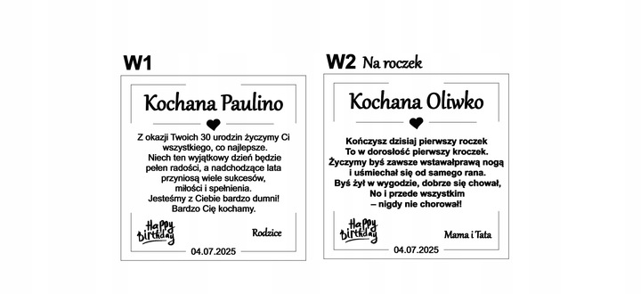 PUDEŁKO NA PIENIĄDZE URODZINY 1-99 PAMIĄTKA URODZINOWA