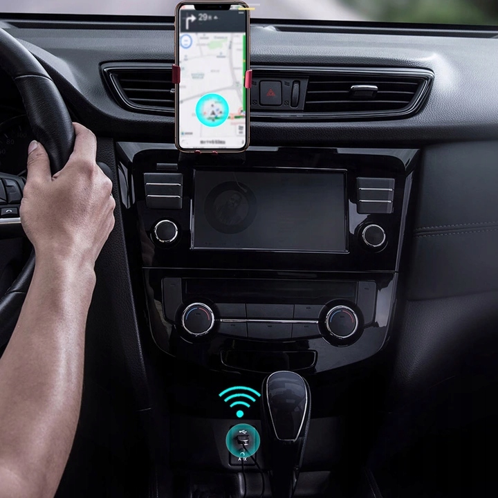 BASEUS ADAPTER ODBIORNIK AUDIO TRANSMITER BLUETOOTH DO SAMOCHODU USB