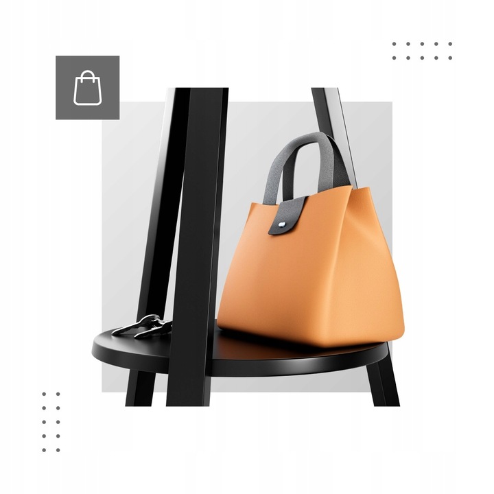 Wieszak stojak na ubrania MARK ADLER stojący stalowy 9 haczyków +