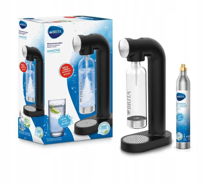 SATURATOR BRITA SodaOne (czarny) 1049249