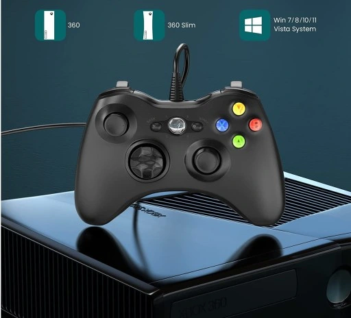 GAMEPAD PAD do XBOX 360 PC KONSOLI USB DUAL SHOCK