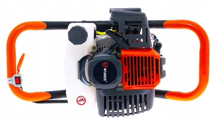 ŚWIDER DO ZIEMI WIERTNICA SPALINOWA GLEBY ZESTAW WIERTŁA 10/20/30 CM + OLEJ