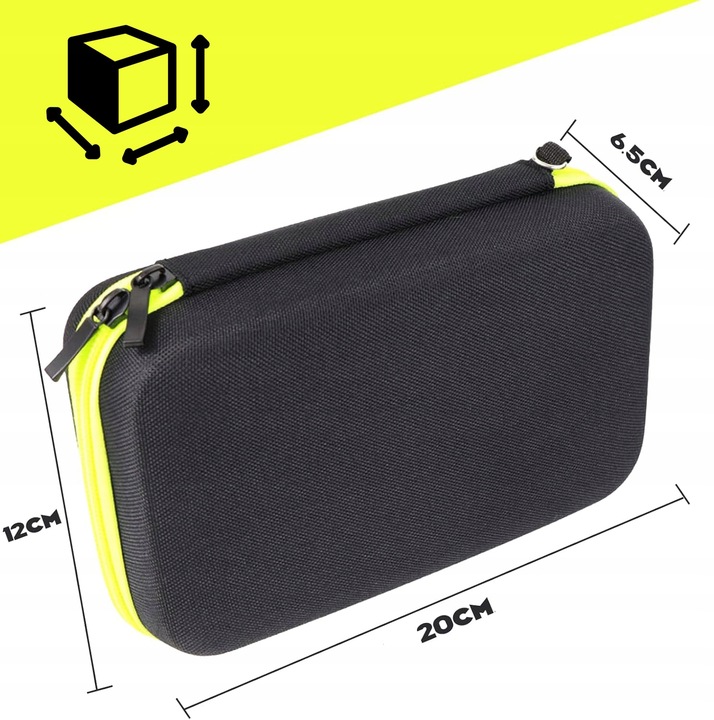 ETUI TWARDE NA GOLARKĘ PHILIPS ONEBLADE 360 TRYMER NASADKI OSTRZA