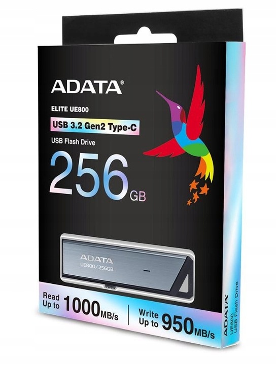 Pendrive Adata Elite UE800 256GB USB 3.2 Type-C - Szybki Transfer Danych