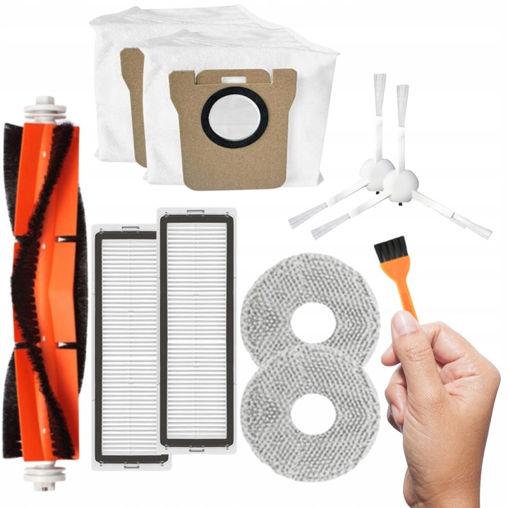 Zestaw do Xiaomi Mi Robot Vacuum X10+/X20+ filtry szczotki mopy worki