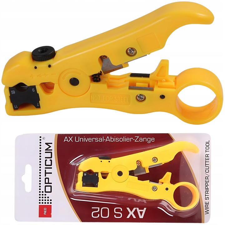 Ściągacz Izolacji Z Kabli Koncentrycznych Striper Zarabiarka Opticum
