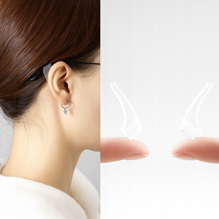 Zestaw do Naprawy Okularów Komplet Naprawczy Noski Śrubki Śrubokręt