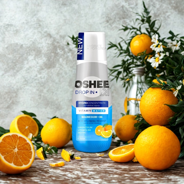 Oshee Drop In koncentrat do sodastream cytryna - pomarańcza 500ml