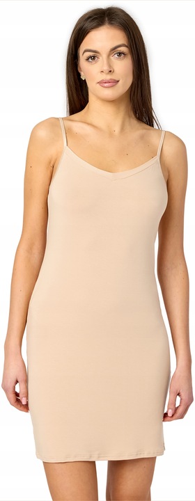 Merry Style Halka pod sukienkę koszula nocna MS10-315 Beżowy L