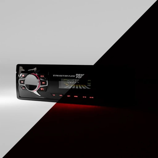 Radio samochodowe FM USB MP3 Bluetooth 1DIN PILOT